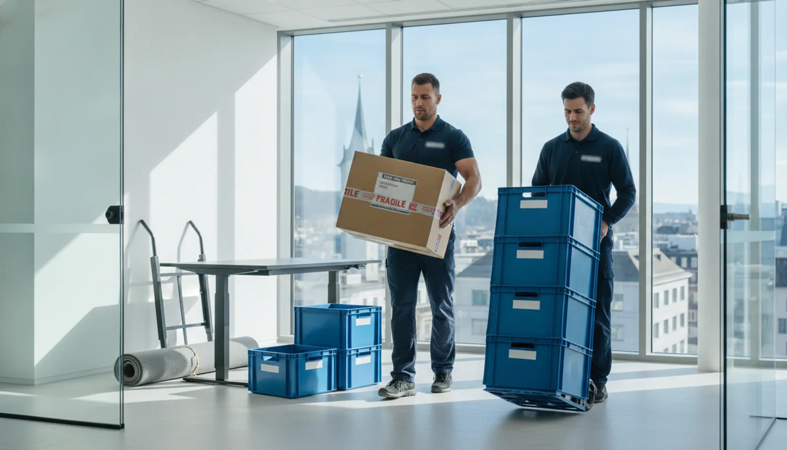 Firmenumzug Zürich – Büro- und Betriebsumzug mit minimalem Betriebsunterbruch